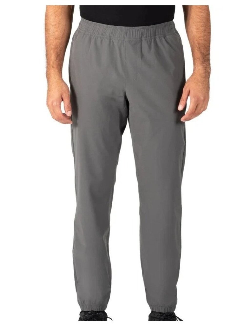 NWT Soybu Men's XL Gray Woven Active Jogger Polyester Water Resistant Pants